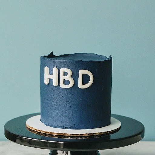 Vanilla birthday cake with berry filling, and topped with whipped cream !