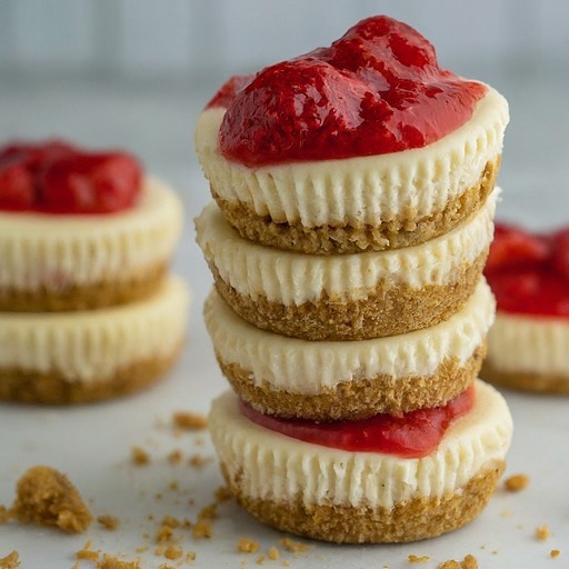 Mini New York cheesecake!