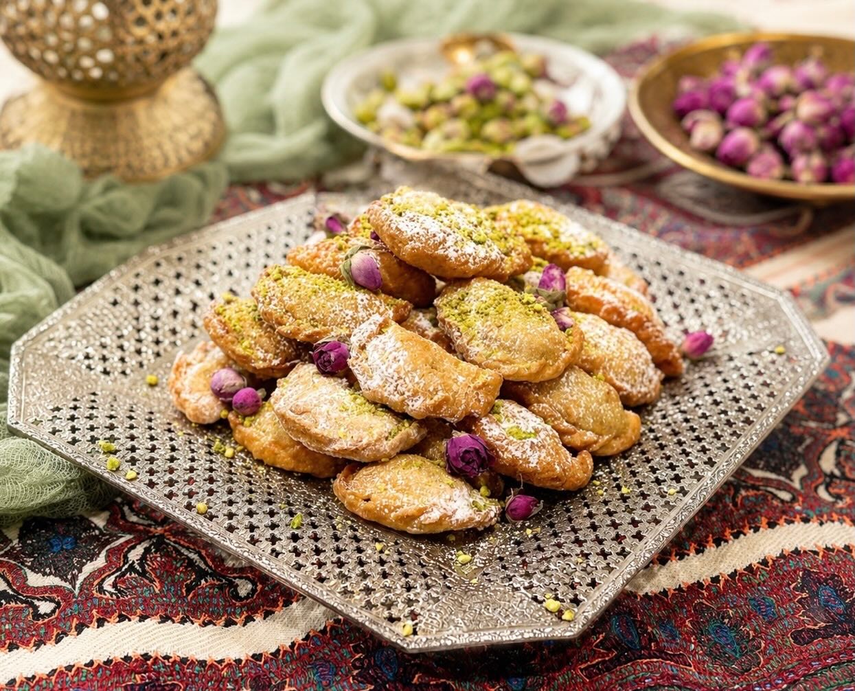 Powdered sugar, pistachio dreams, and pure nostalgia!